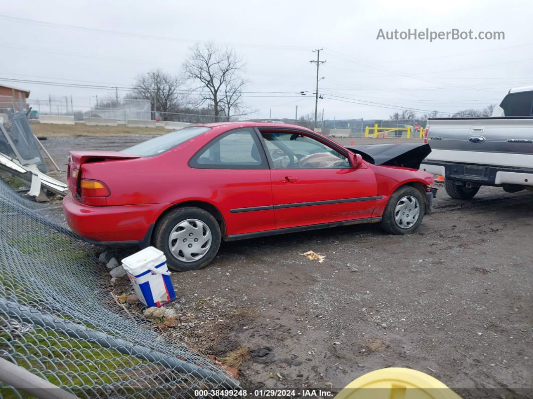 1994 Honda Civic Ex Red vin: 1HGEJ1228RL000297