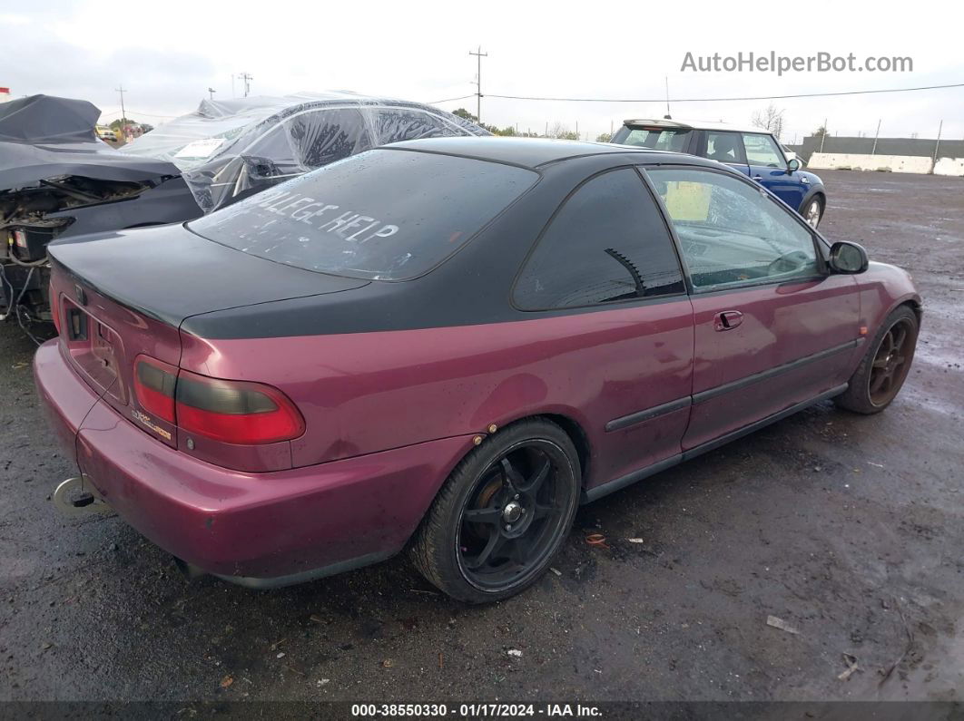 1994 Honda Civic Ex Purple vin: 1HGEJ1228RL041822