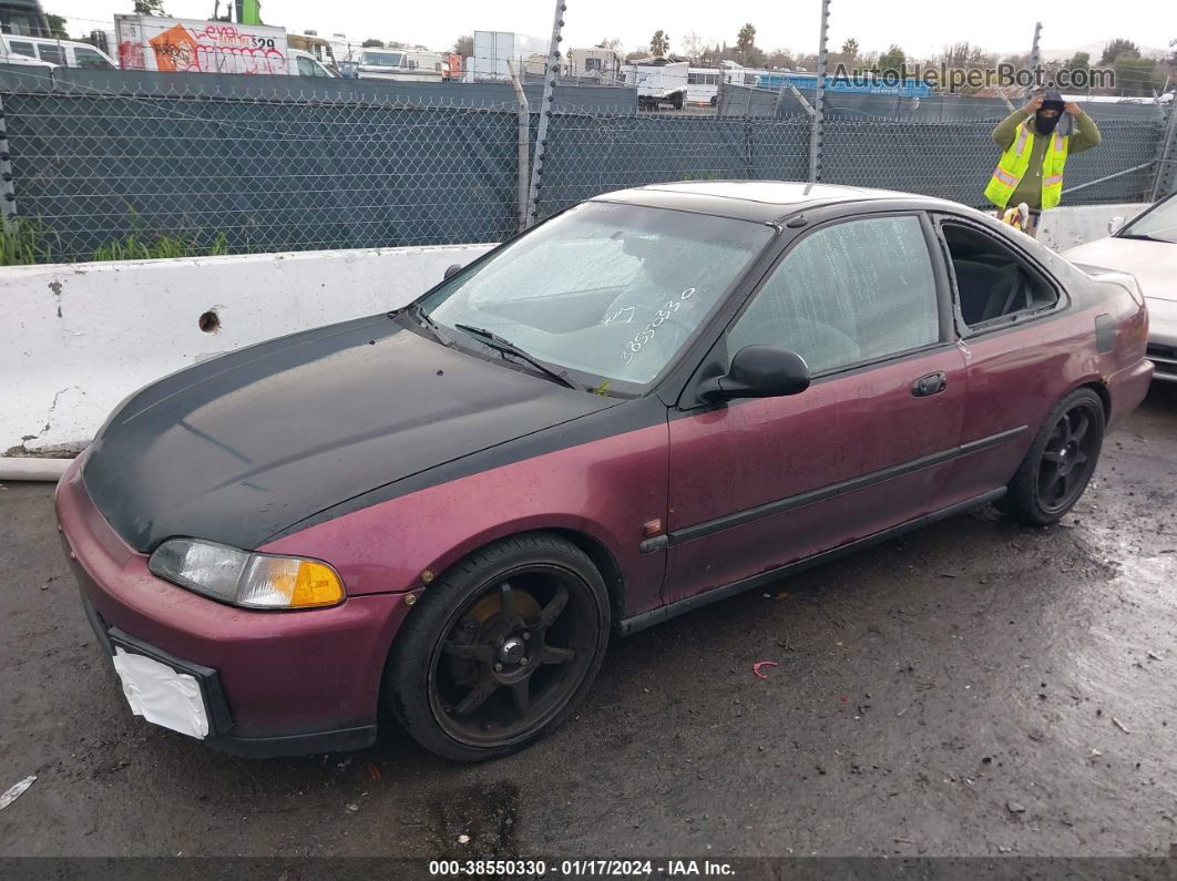 1994 Honda Civic Ex Purple vin: 1HGEJ1228RL041822