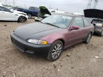 1994 Honda Civic Ex Burgundy vin: 1HGEJ1236RL003711