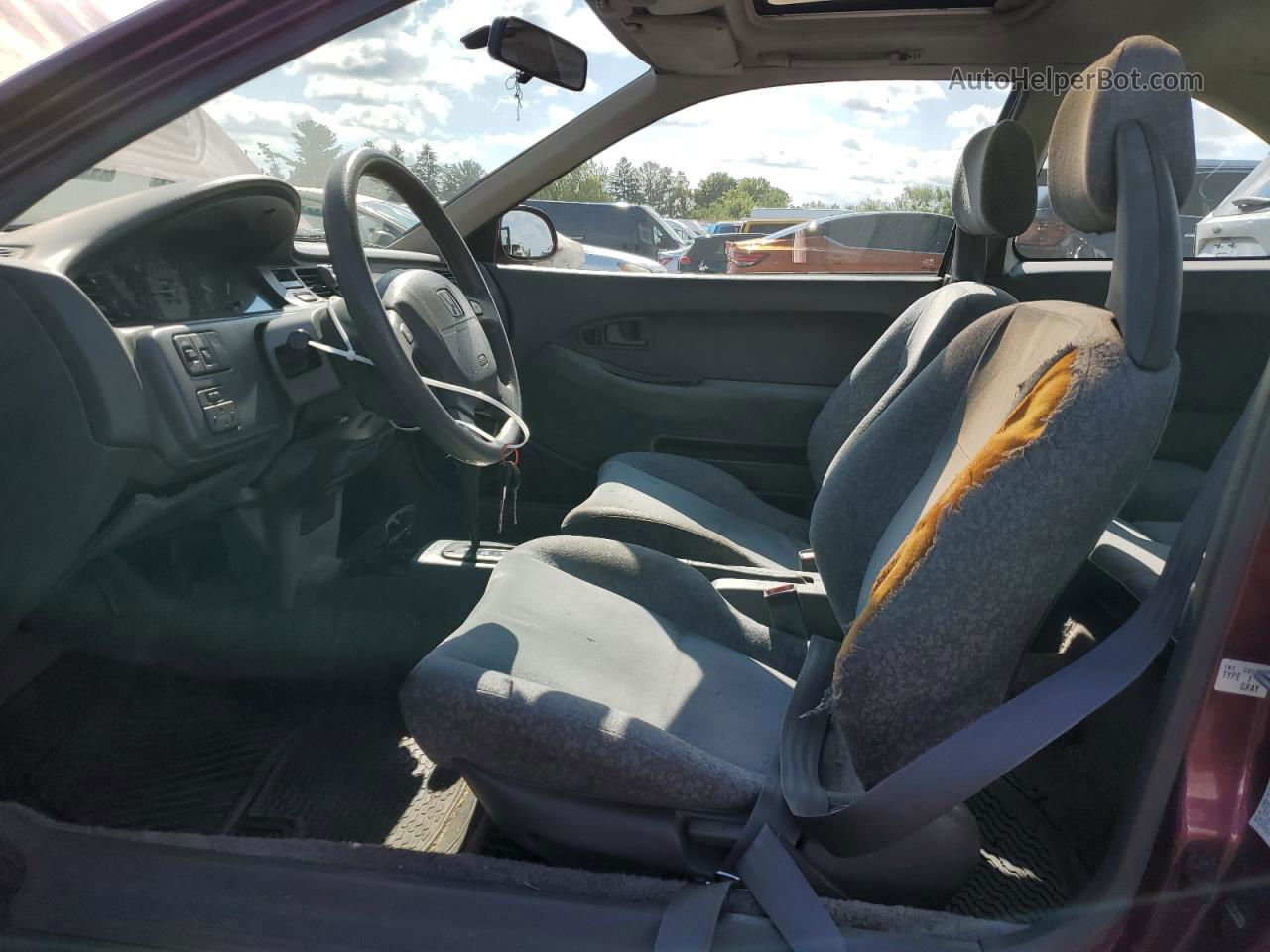 1993 Honda Civic Ex Темно-бордовый vin: 1HGEJ1259PL024650