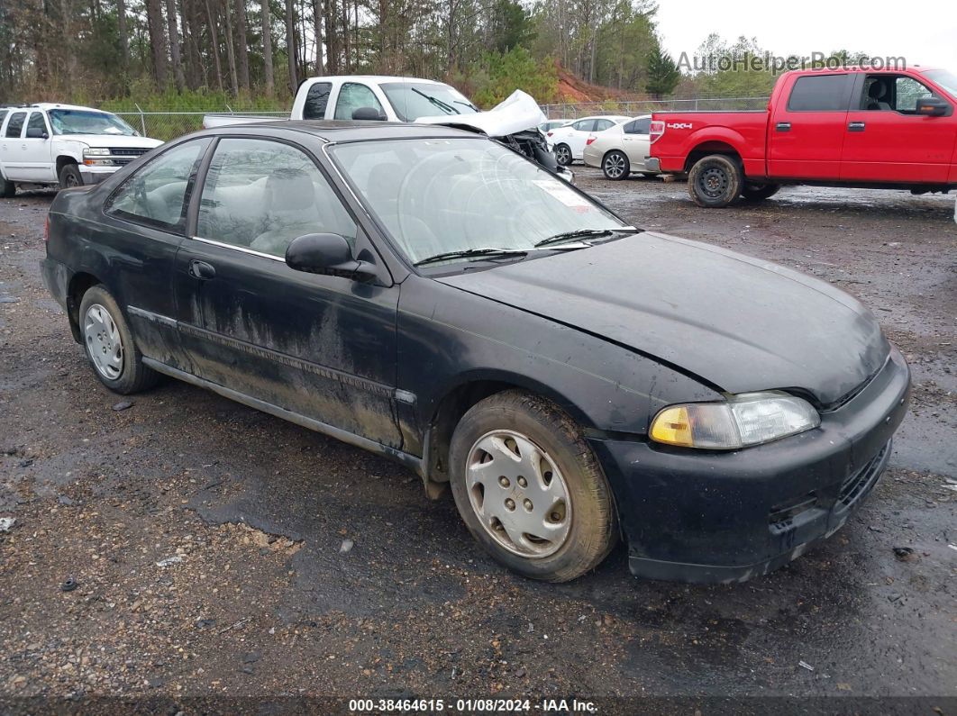 1993 Honda Civic Ex Black vin: 1HGEJ1259PL028584