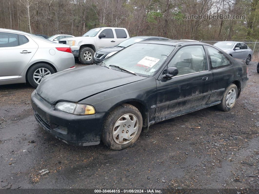 1993 Honda Civic Ex Black vin: 1HGEJ1259PL028584