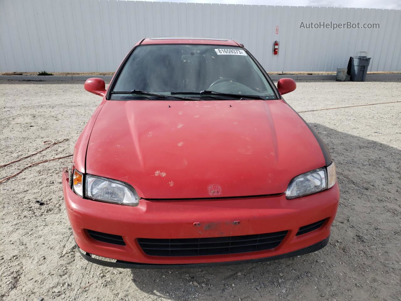 1993 Honda Civic Ex Red vin: 1HGEJ1264PL047892