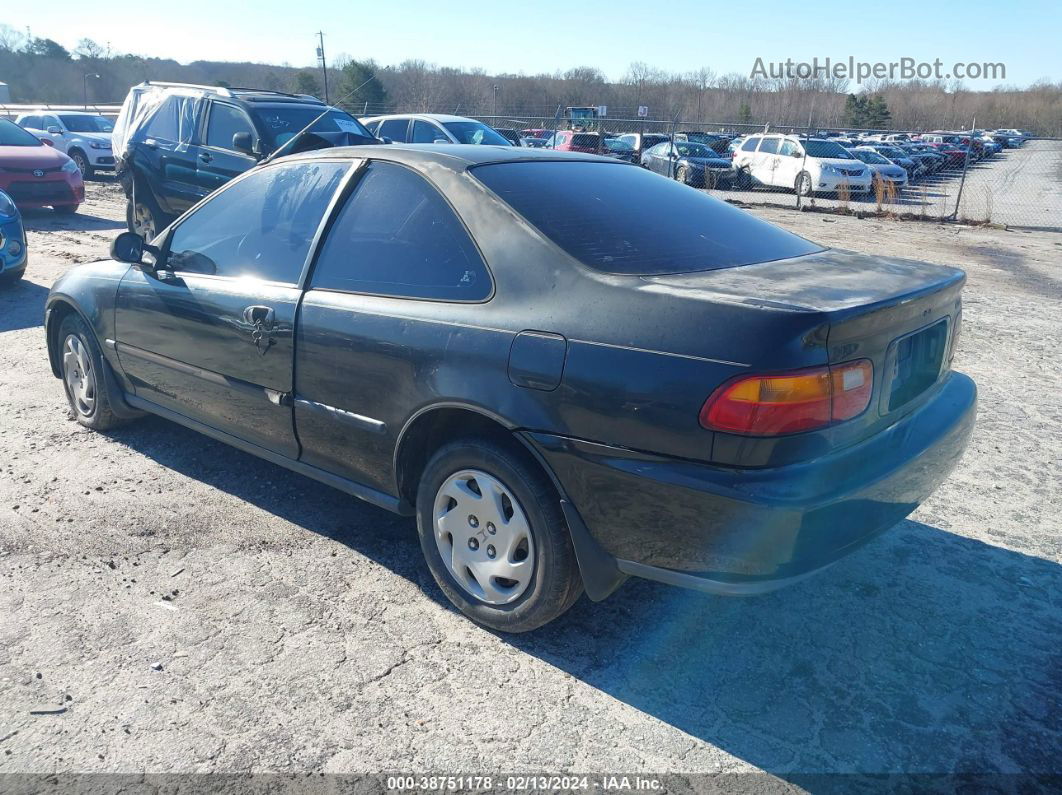 1993 Honda Civic Ex Black vin: 1HGEJ126XPL024276