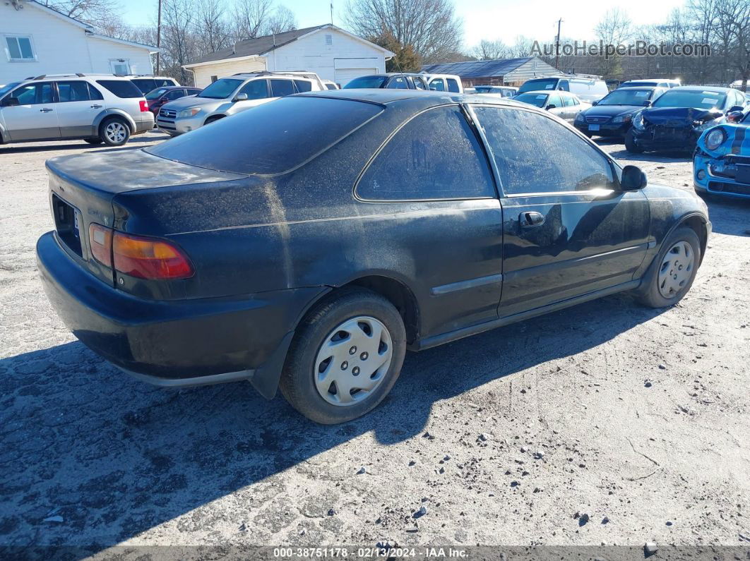 1993 Honda Civic Ex Black vin: 1HGEJ126XPL024276