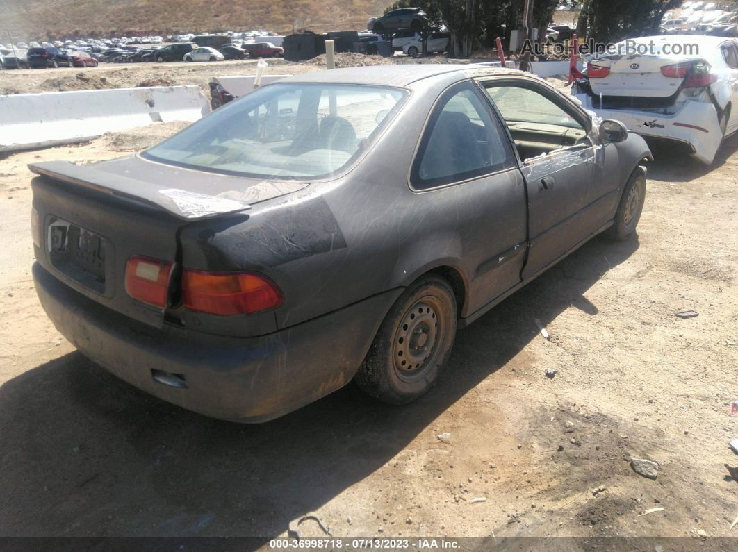 1994 Honda Civic Dx Gray vin: 1HGEJ2221RL039383