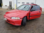 1995 Honda Civic Dx Red vin: 1HGEJ2229SL020926