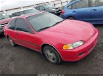 1993 Honda Civic Dx Red vin: 1HGEJ2241PL003479