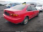 1993 Honda Civic Dx Красный vin: 1HGEJ2241PL003479