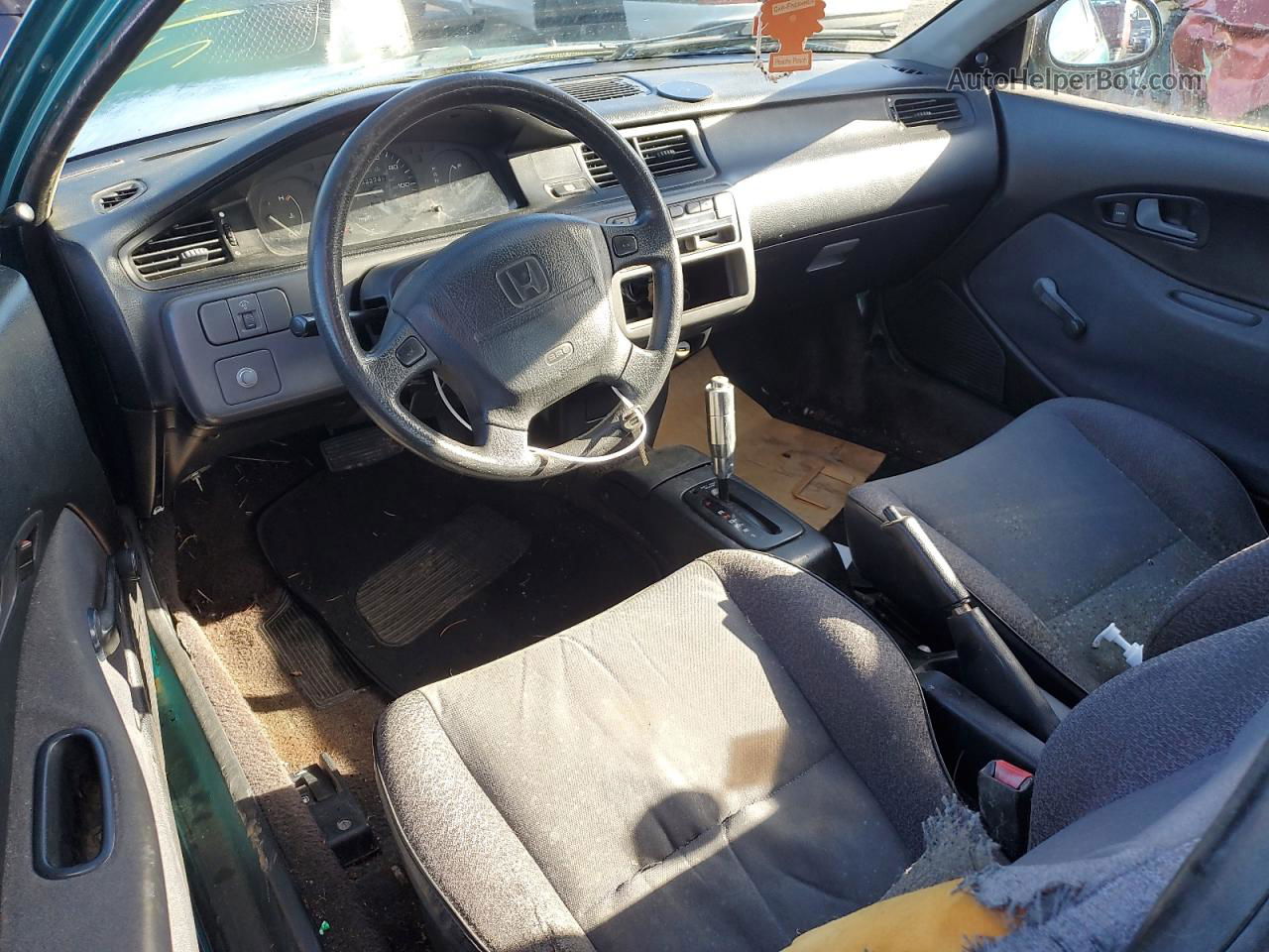 1993 Honda Civic Dx Бирюзовый vin: 1HGEJ2249PL009417