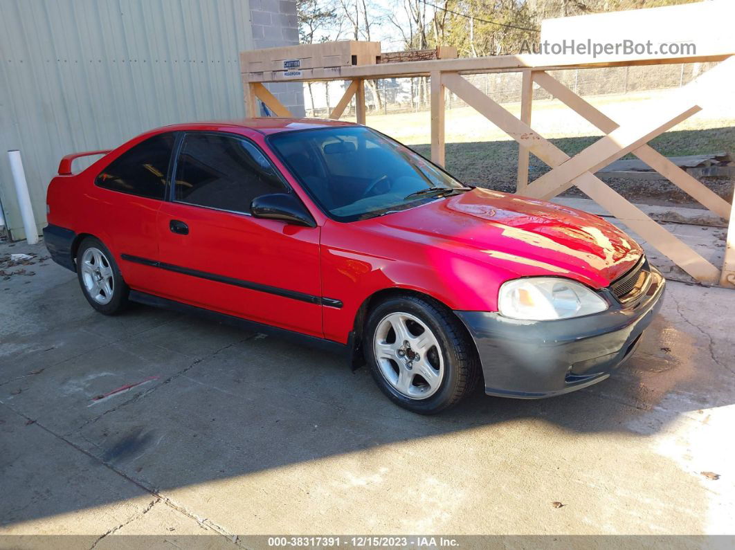 1996 Honda Civic Dx Красный vin: 1HGEJ612XTL012019