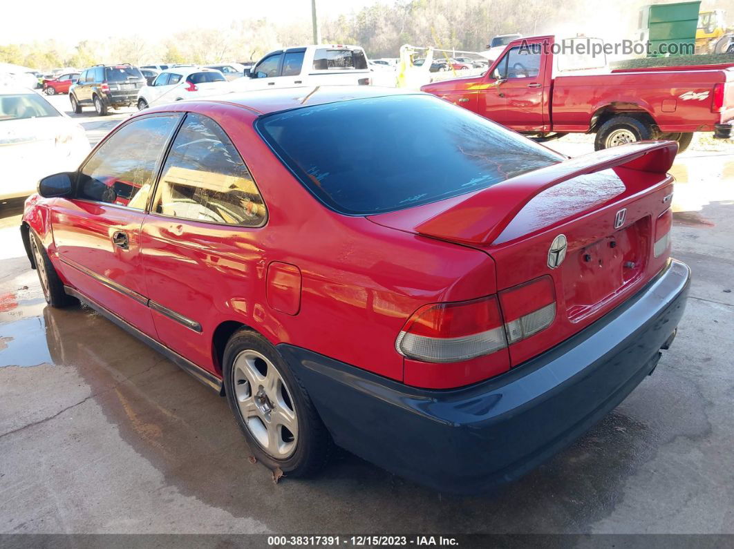 1996 Honda Civic Dx Красный vin: 1HGEJ612XTL012019