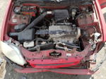 1996 Honda Civic Dx Red vin: 1HGEJ612XTL053900