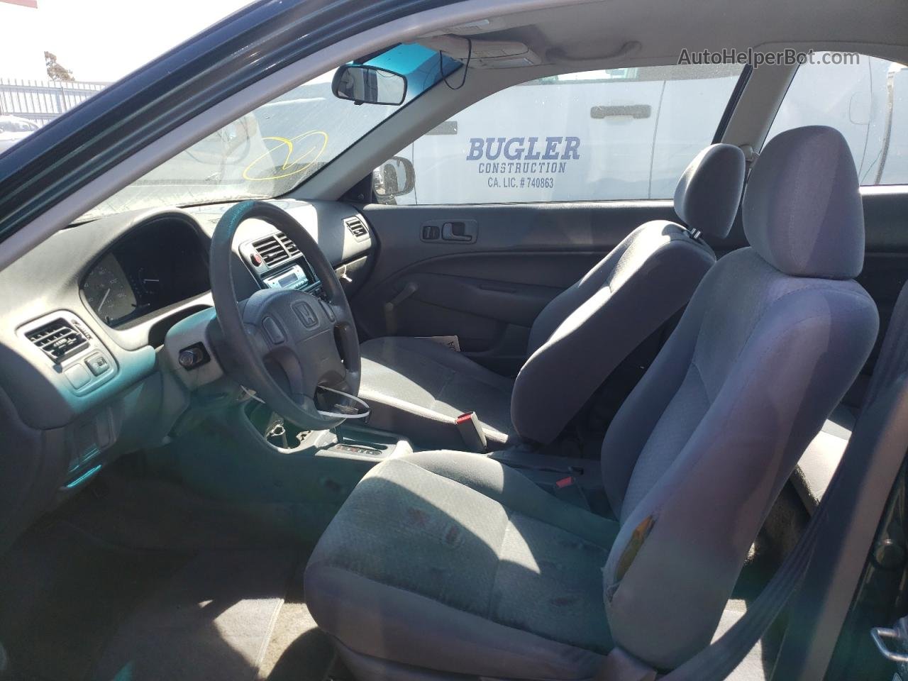 1998 Honda Civic Dx Зеленый vin: 1HGEJ6223WL109212