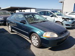 1998 Honda Civic Dx Зеленый vin: 1HGEJ6223WL109212