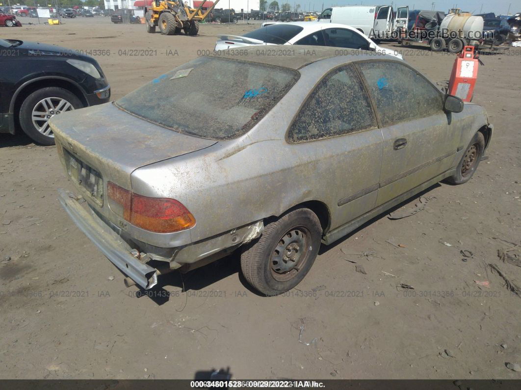 1996 Honda Civic Dx Серебряный vin: 1HGEJ622XTL043642