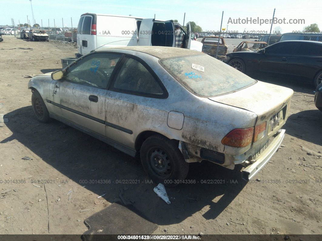 1996 Honda Civic Dx Серебряный vin: 1HGEJ622XTL043642