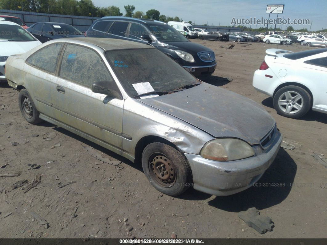 1996 Honda Civic Dx Серебряный vin: 1HGEJ622XTL043642