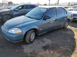 1996 Honda Civic Dx Blue vin: 1HGEJ6524TL041235