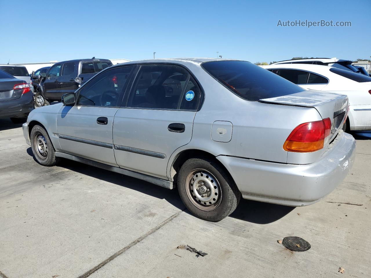 1996 Honda Civic Dx Серебряный vin: 1HGEJ6528TL039908