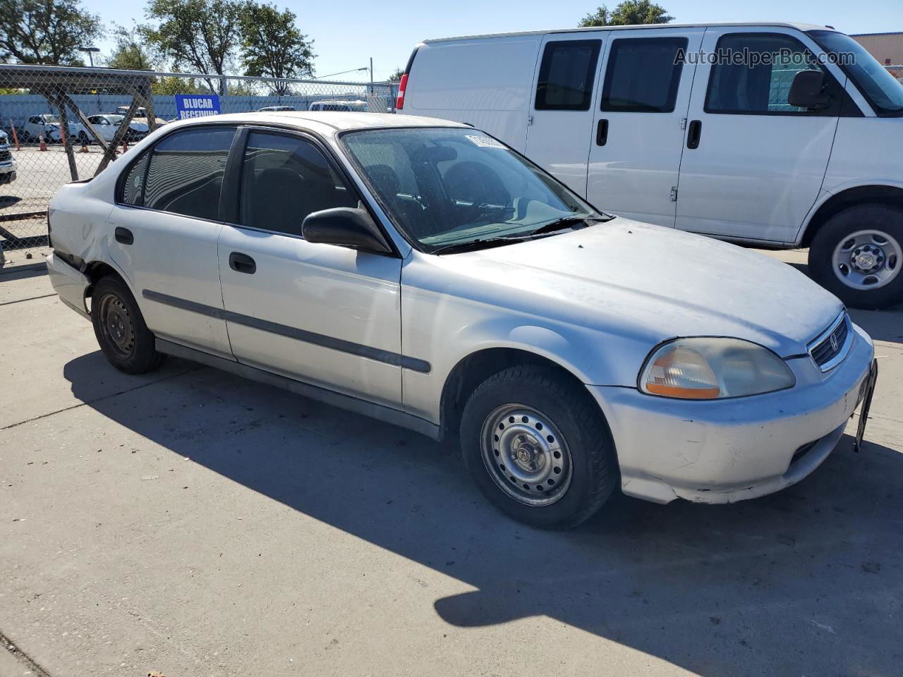 1996 Honda Civic Dx Серебряный vin: 1HGEJ6528TL039908