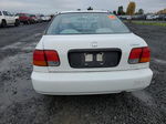 1998 Honda Civic Lx White vin: 1HGEJ6570WL007969