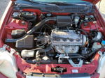 1998 Honda Civic Lx Red vin: 1HGEJ6573WL017041