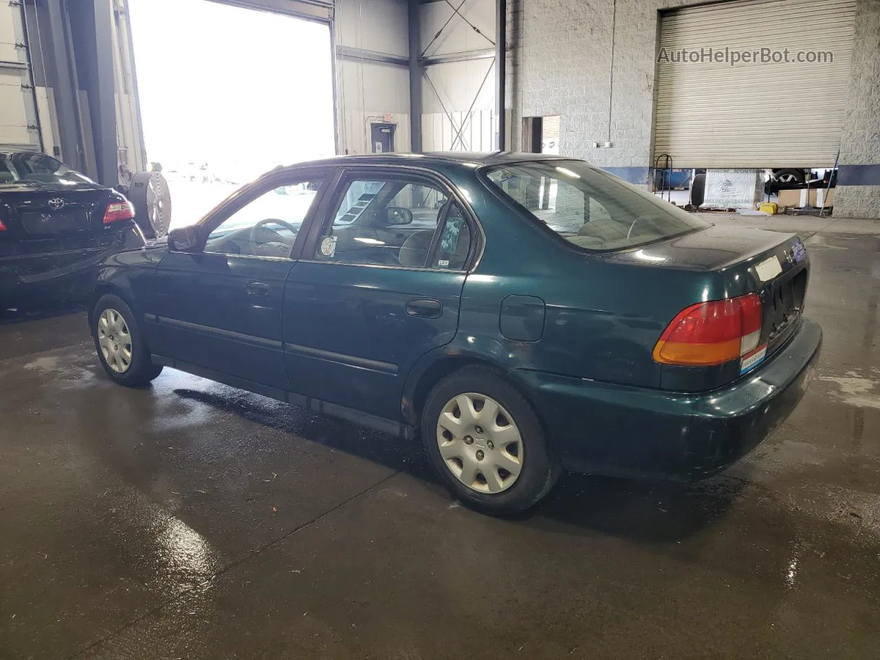 1998 Honda Civic Lx Green vin: 1HGEJ6578WL016614