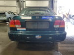 1998 Honda Civic Lx Green vin: 1HGEJ6578WL016614