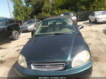 1998 Honda Civic Lx Green vin: 1HGEJ6578WL031257