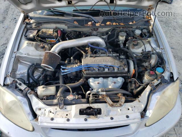 1998 Honda Civic Lx Silver vin: 1HGEJ6579WL029727