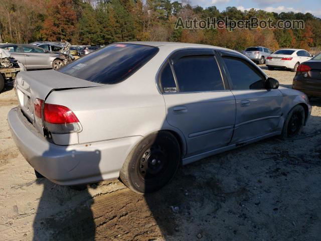 1998 Honda Civic Lx Silver vin: 1HGEJ6579WL029727