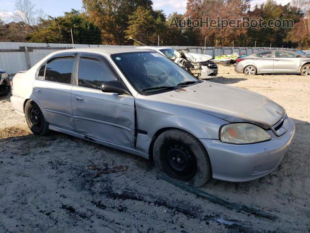 1998 Honda Civic Lx Silver vin: 1HGEJ6579WL029727