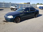 1996 Honda Civic Lx Green vin: 1HGEJ6600TL009296