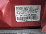 1996 Honda Civic Lx Red vin: 1HGEJ6603TL053857