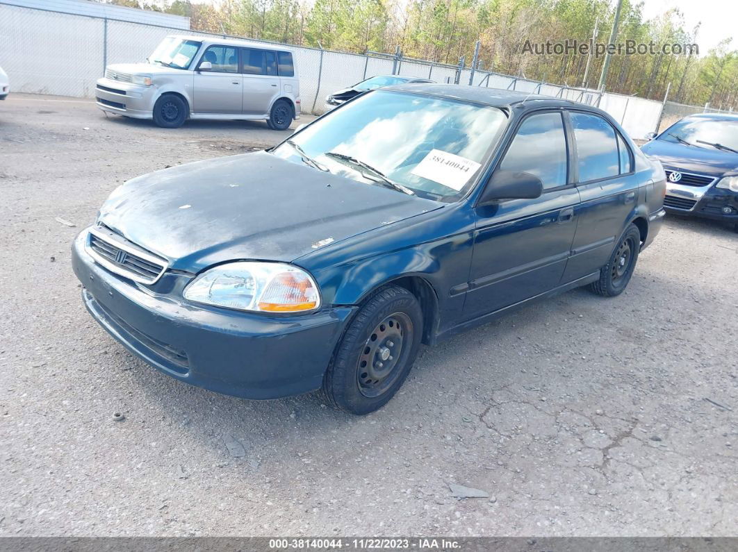 1996 Honda Civic Dx Зеленый vin: 1HGEJ6621TL058931