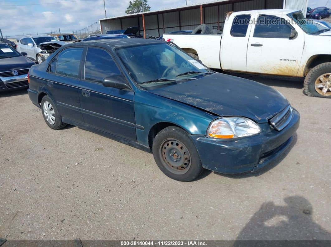 1996 Honda Civic Dx Зеленый vin: 1HGEJ6621TL058931