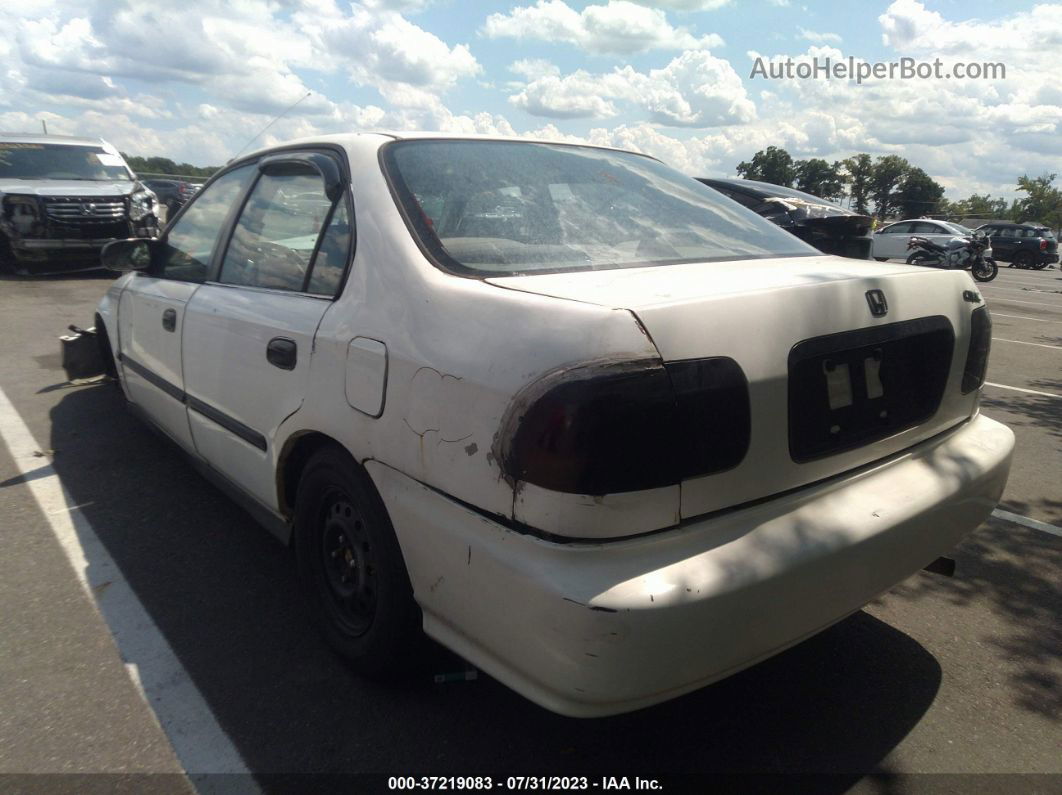 1998 Honda Civic Dx White vin: 1HGEJ6621WL009619