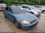 1998 Honda Civic Dx Green vin: 1HGEJ6622WL035727