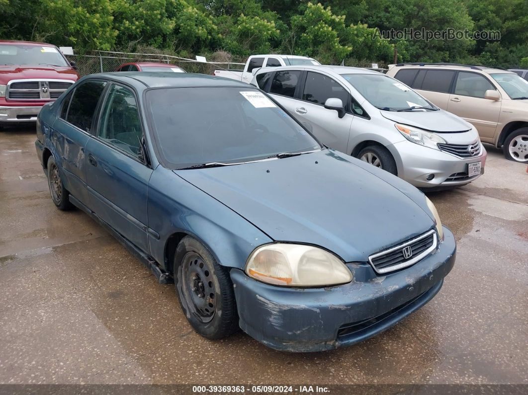 1998 Honda Civic Dx Green vin: 1HGEJ6622WL035727