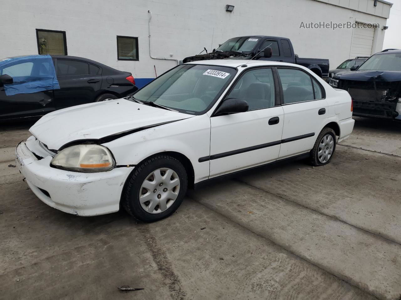 1998 Honda Civic Dx Белый vin: 1HGEJ6625WL030361