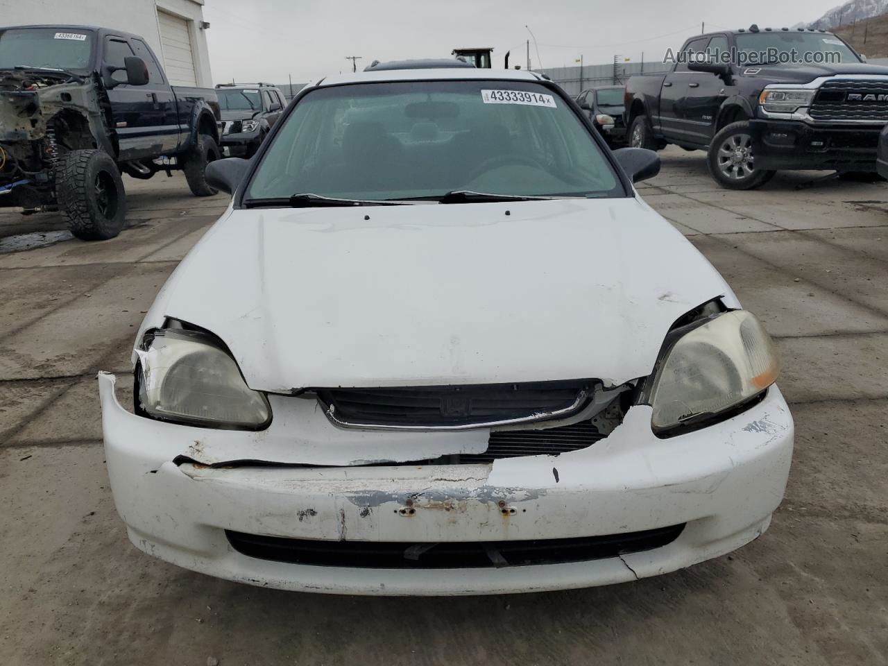 1998 Honda Civic Dx Белый vin: 1HGEJ6625WL030361