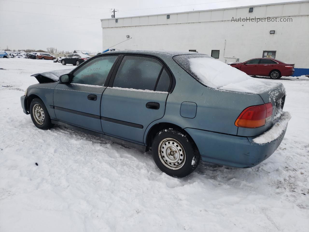 1996 Honda Civic Dx Teal vin: 1HGEJ6628TL028292