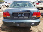 1998 Honda Civic Dx Blue vin: 1HGEJ6628WL024585