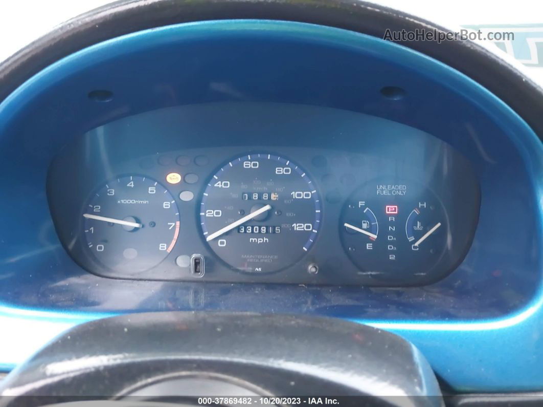 1996 Honda Civic Lx Blue vin: 1HGEJ6670TL059113