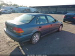 1998 Honda Civic Lx Green vin: 1HGEJ6670WL020719