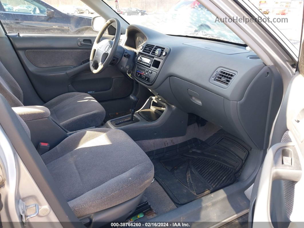 1998 Honda Civic Lx Серебряный vin: 1HGEJ6670WL028402