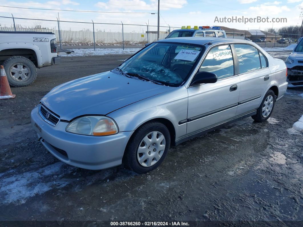 1998 Honda Civic Lx Серебряный vin: 1HGEJ6670WL028402