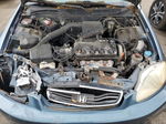 1998 Honda Civic Lx Blue vin: 1HGEJ6670WL032000